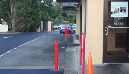 Chick-Fil-A Restaurant Bollards