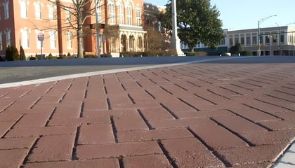 Stamped Asphalt Crosswalks Monroe