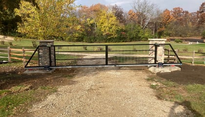 Double Sliding Gates in Minnesota