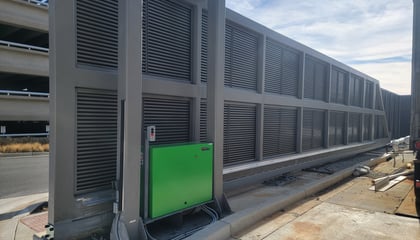 Heavy Duty Gate at Hospital Loading Dock