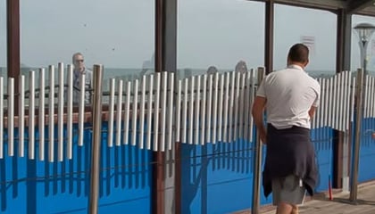 Seaside Musical Trail Along Historical British Pier