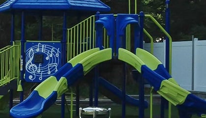 US Town Add Outdoor Drums To Compliment New Playground