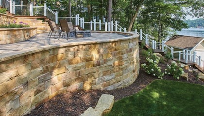 Wisconsin Lake Home Patio