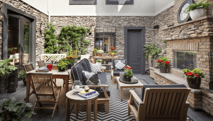 Coastal Living With Transitional Style
