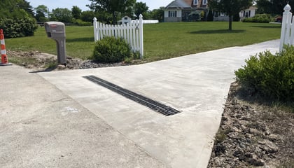 Driveway Drainage Install
