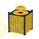 View S1802A - Series 1800 Receptacle, Ash Lid