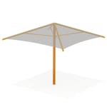 View QRI110 - 12' x 12' x 8' Square Umbrella