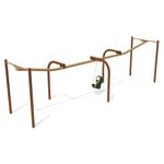 View 90856 - Sky Run Zip Track (33') - w/Zero G