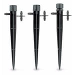 View BiGIE Drip Stake with Emitters on Polyflex Risers