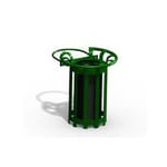View BRKT-32 Breckenridge Series Trash Receptacle
