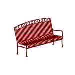 View ISUB-72 Steel Bench w/ Back