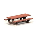 View RT-LA Square Picnic Table
