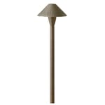 View Hardy Island Large Hammered LED Path Light