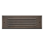 View Louvered Brick LED Flush Step Light