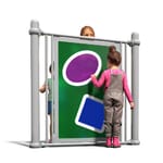 View Sensory Panel Textured Square Oval