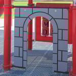 View Castle Door Panel, Ground Level