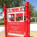 View Fire Truck Panel, Door