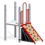 View Train Cow Catcher Climbing Wall