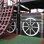 View Train Rear Wheel Panel