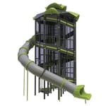 View XGEN ADA Tower With Center Rope Climb