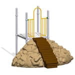 View Big Timber® Log with 2 Rock Climbers