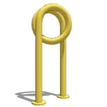 View Corkscrew Bike Rack