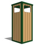 View Regent Trash Receptacle
