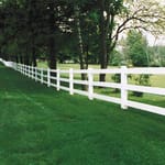 View Post & Rail Three Rail