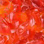 View Chunky Orange Terrazzo Glass