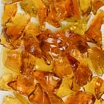 View Honey Yellow Terrazzo Glass