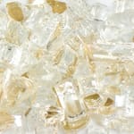 View Reflective Clear Terrazzo Glass