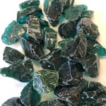 View Teal Landscape Glass