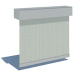 Standard Duty Clutch: 3IN Blockout Bracket – Wall Mount