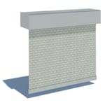 Heavy Duty Clutch: 4IN Blockout Bracket – Ceiling Mount