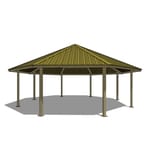 32' Octagonal Shelter
