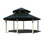 View All-Steel Octagonal Duo-Top Shelters