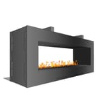 View Fire Ribbon Vent Free 5' Vu Thru Outdoor (Model SS60ST)