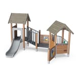 View Play Tower & House with Balcony