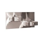 View Model 1117LN: Wall Mounted Dual ADA Drinking Fountain