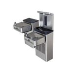 View Model 1212SFH: Wall Mount Dual ADA Touchless Water Cooler with Bottle Filler
