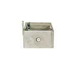 View Model 1025G: ADA Steel Outdoor Wall Mounted Fountain