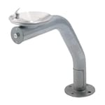 View Model 3380G: ADA Outdoor Steel Pedestal Fountain
