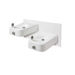 View Model 1501: Wall Mounted Enameled Iron Drinking Fountain