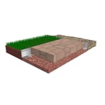 Aggregate L-Edge -  3/16” Thick Commercial Aluminum Paver Restraints (A3643M - 4" H)