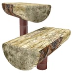 View NaturePlay® Split Log Bench