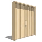 View Series 2100: Acoustic Rated Accordion Folding Partition
