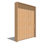 View Series 240: Accordion Folding Door