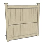 Newbury LX Vinyl Fencing