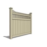 View Clearwater LX Vinyl Fence
