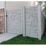 View Boulder Steel Reinforced Gate